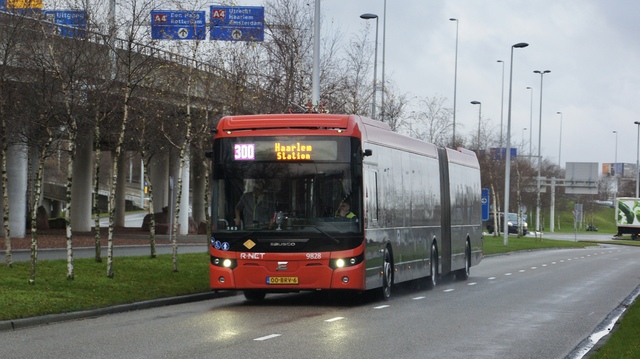 Foto van CXX Ebusco 2.2 (18mtr) 9828 Gelede bus door WartenHoofdstraat