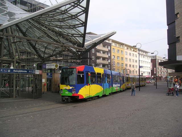 Foto van DSW21 Stadtbahnwagen M/N 8 140 Tram door Perzik
