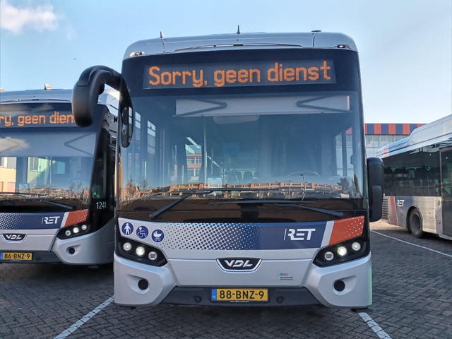 Foto van RET VDL Citea SLE-120 Hybrid 1243 Standaardbus door Sneltram