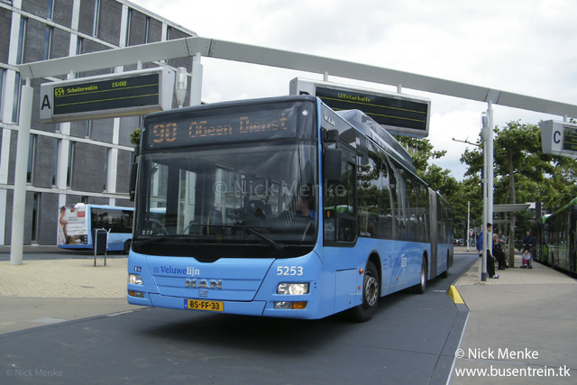 Foto van KEO MAN Lion's City G CNG 5253 Gelede bus door Busentrein