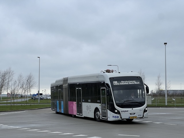 Foto van CXX VDL Citea SLFA-181 Electric 9733 Gelede bus door Stadsbus