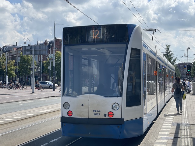 Foto van GVB Siemens Combino 2021 Tram door M48T
