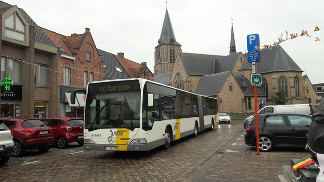 Foto van DeLijn Mercedes-Benz Citaro G 647013 Gelede bus door BusfanTom