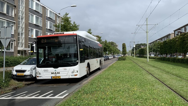 Foto van HTM MAN Lion's City CNG 1083 Standaardbus door Stadsbus