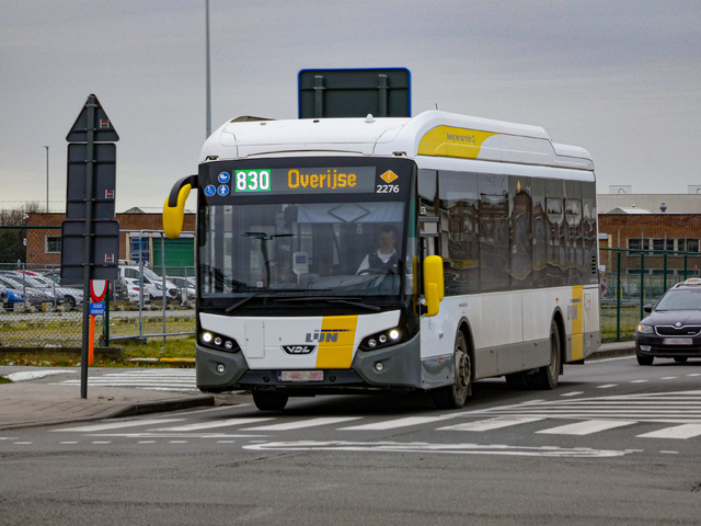 Foto van DeLijn VDL Citea SLE-120 Hybrid 2276 Standaardbus door Delijn821