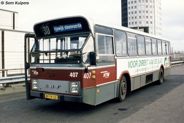 Foto van HTM DAF-Hainje CSA-I 407 Standaardbus door RW2014
