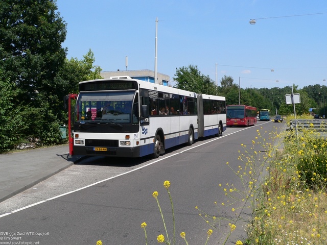Foto van GVB Den Oudsten B88 G 554 Gelede bus door_gemaakt tsov
