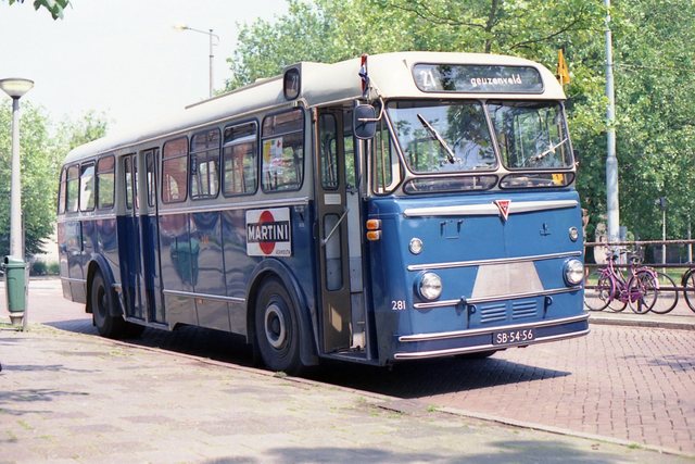 Foto van BRAM Kromhout TBZ100/Verheul 281 Standaardbus door JaKo177