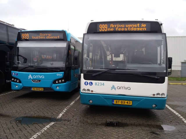 Foto van ARR VDL Citea LLE-99 9151 Midibus door bus-trein-spotterdaan