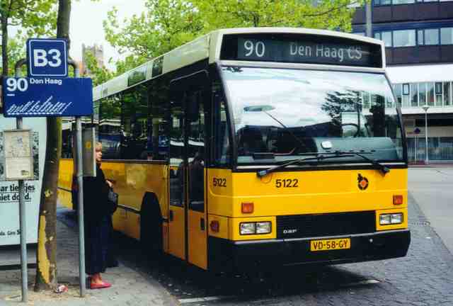Foto van NZH Den Oudsten B88 5122 Standaardbus door Jelmer
