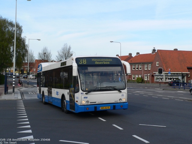 Foto van GVB Berkhof Jonckheer 158 Standaardbus door tsov