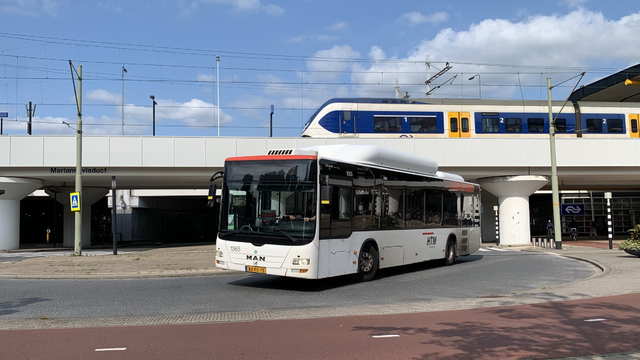 Foto van HTM MAN Lion's City CNG 1065 Standaardbus door Stadsbus