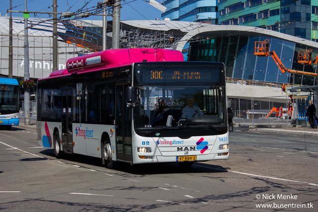 Foto van HER MAN Lion's City CNG 5433 Standaardbus door Busentrein