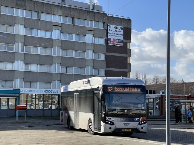 Foto van RET VDL Citea SLE-120 Hybrid 1256 Standaardbus door Stadsbus