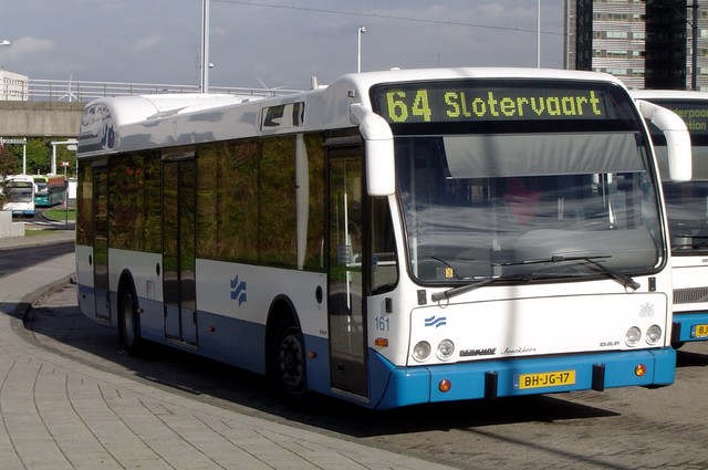 Foto van GVB Berkhof Jonckheer 161 Standaardbus door wyke2207