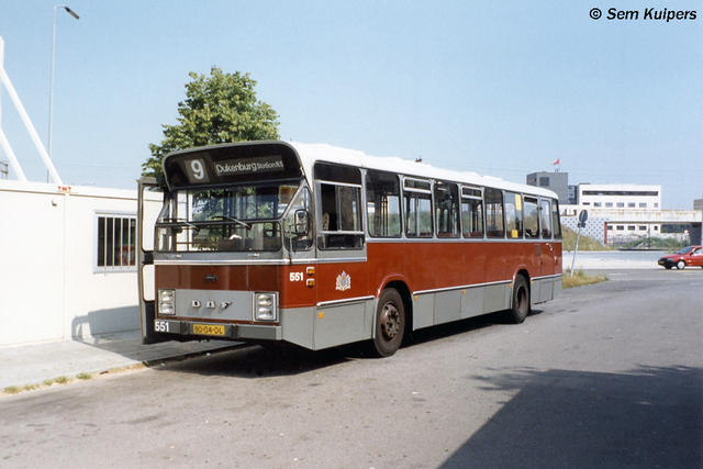Foto van CVD DAF-Hainje CSA-I 551 Standaardbus door RW2014
