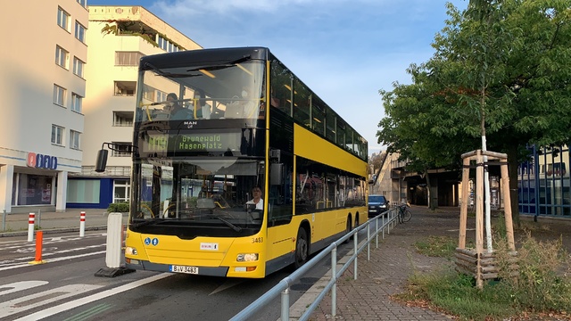 Foto van BVG MAN Lion's City DD 3483 Dubbeldekkerbus door Stadsbus