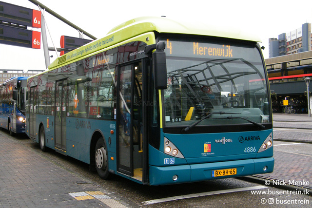 Foto van ARR Van Hool A300 Hybrid 4886 Standaardbus door Busentrein