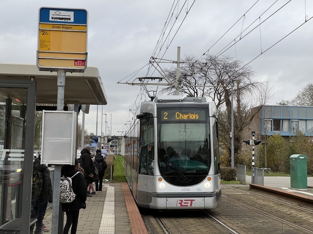 Foto van RET Rotterdamse Citadis 2034 Tram door Stadsbus