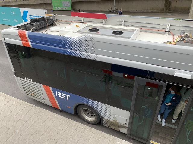 Foto van RET VDL Citea SLE-120 Hybrid 1226 Standaardbus door Stadsbus