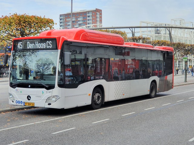 Foto van EBS Mercedes-Benz Citaro NGT Hybrid 5141 Standaardbus door wyke2207