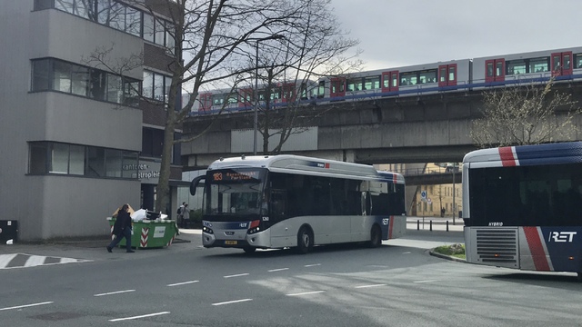Foto van RET VDL Citea SLE-120 Hybrid 1260 Standaardbus door Rotterdamseovspotter