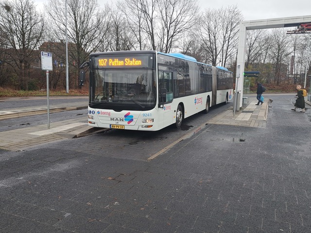 Foto van HER MAN Lion's City G 9241 Gelede bus door treinspotter-Dordrecht-zuid