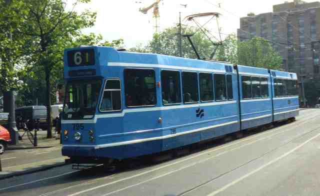 Foto van GVB 9- & 10G-tram 795 Tram door_gemaakt Jelmer