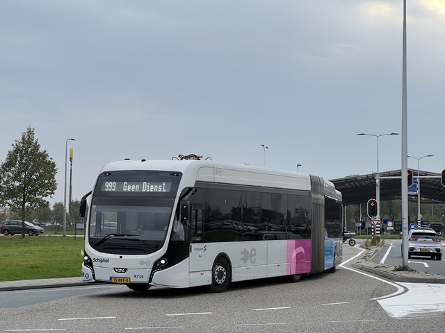Foto van CXX VDL Citea SLFA-181 Electric 9734 Gelede bus door Stadsbus