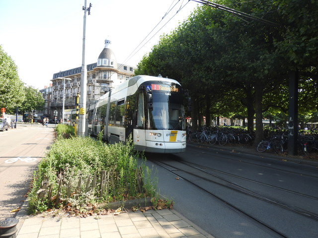 Foto van DeLijn Flexity 6363 Tram door treinspotter2323
