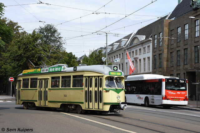 Foto van HTM Haagse PCC 1101 Tram door RW2014