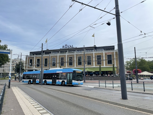 Foto van HER Hess Swisstrolley 5255 Gelede bus door M48T