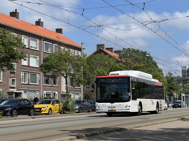 Foto van HTM MAN Lion's City CNG 1071 Standaardbus door Stadsbus