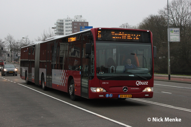 Foto van QBZ Mercedes-Benz Citaro G 3514 Gelede bus door Busentrein