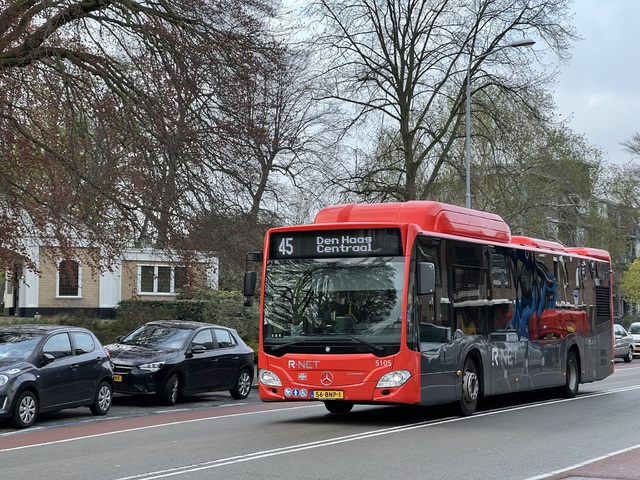 Foto van EBS Mercedes-Benz Citaro NGT Hybrid 5105 Standaardbus door Stadsbus