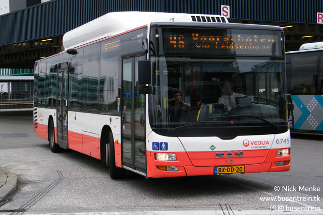 Foto van VEO MAN Lion's City CNG 6745 Standaardbus door Busentrein