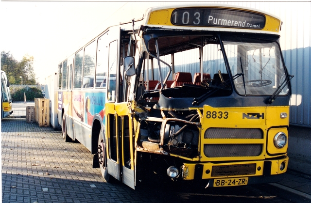 Foto van NZH DAF MB200 8833 Standaardbus door wyke2207