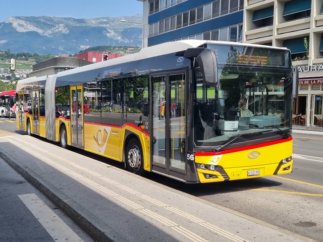 Foto van Postauto Solaris Urbino 18 11629 Gelede bus door_gemaakt wyke2207