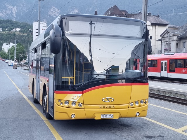 Foto van Postauto Solaris Urbino 8.6 5471 Midibus door wyke2207