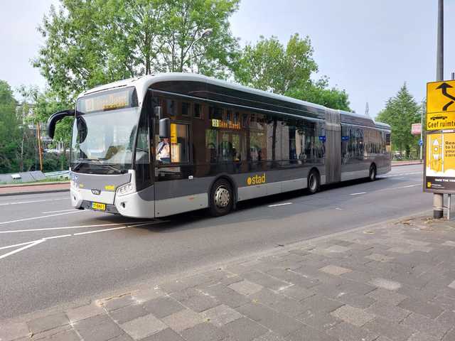 Foto van QBZ VDL Citea SLFA-180 Electric 7050 Gelede bus door Draken-OV