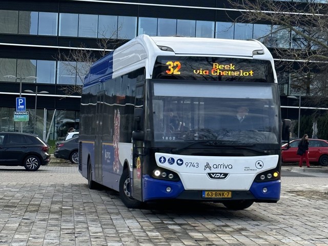 Foto van ARR VDL Citea LLE-115 Electric 9743 Standaardbus door Ovzuidnederland