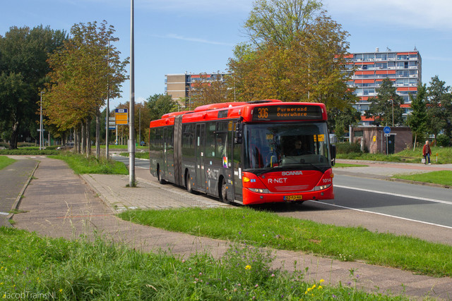 Foto van EBS Scania OmniLink G 1014 Gelede bus door JacobTrains
