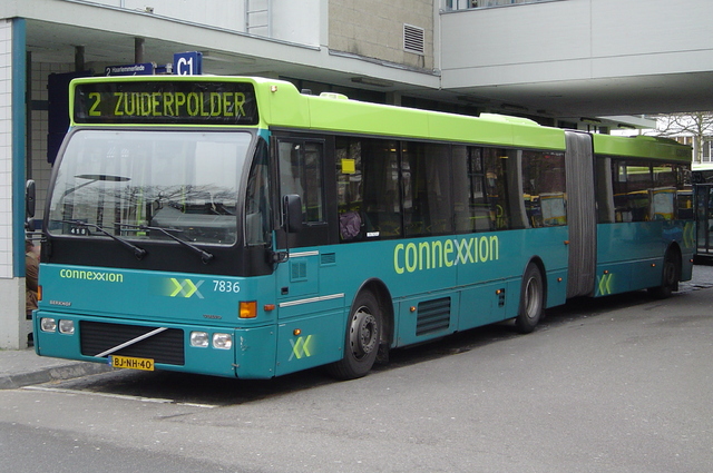Foto van CXX Berkhof Duvedec G 7836 Gelede bus door wyke2207