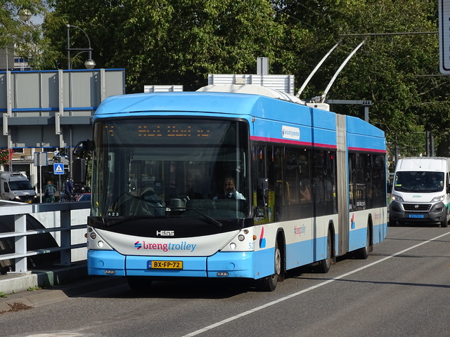 Foto van HER Hess Swisstrolley 5237 Gelede bus door Brengfan2015