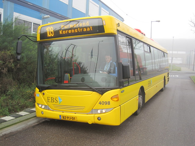 Foto van EBS Scania OmniLink 4098 Standaardbus door LeoG