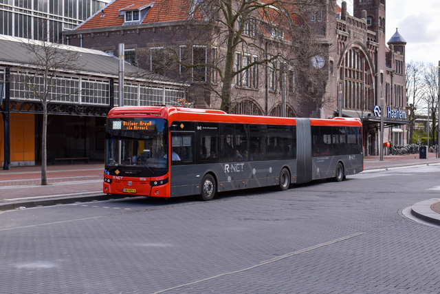Foto van CXX Ebusco 2.2 (18mtr) 9836 Gelede bus door NLRail