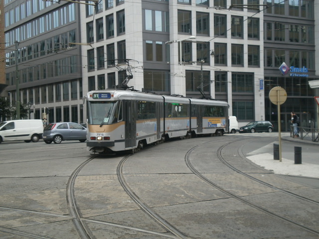 Foto van MIVB Brusselse PCC 7916 Tram door Perzik
