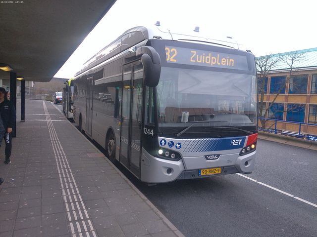 Foto van RET VDL Citea SLE-120 Hybrid 1244 Standaardbus door_gemaakt retdamian15
