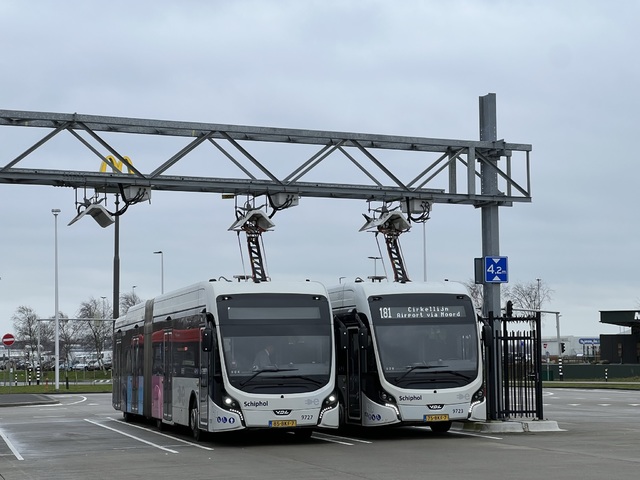 Foto van CXX VDL Citea SLFA-181 Electric 9727 Gelede bus door Stadsbus