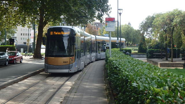 Foto van MIVB Flexity Outlook Cityrunner 3007 Tram door Perzik